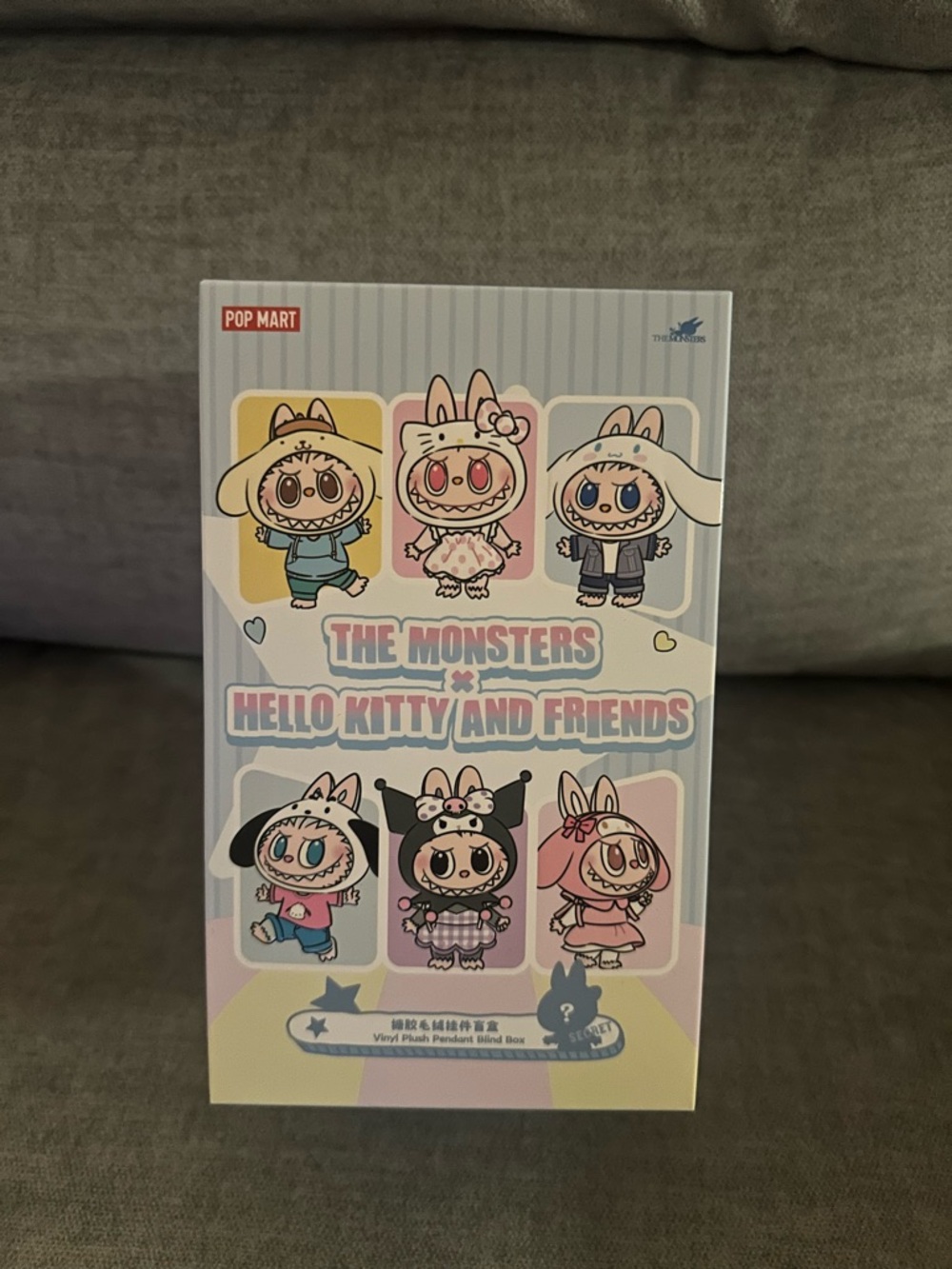 POMPOMPURIN-Pop Mart x Hello Kitty The Monsters Plush. NIB